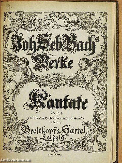 Kantate BWV 170-179.