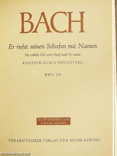 Kantate BWV 170-179.