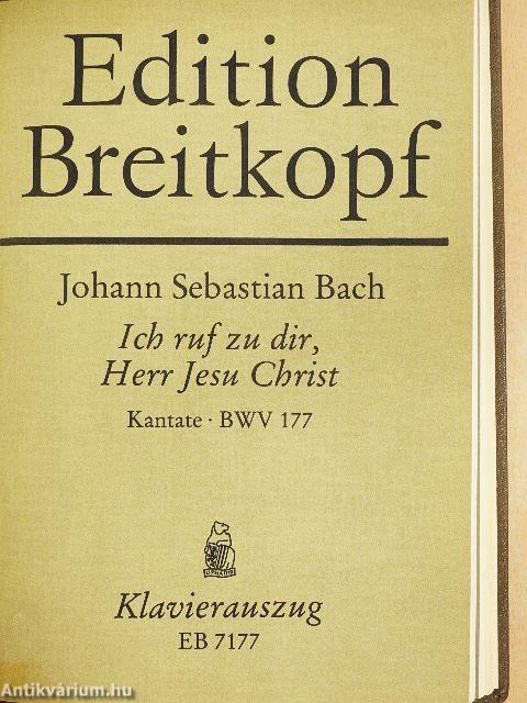 Kantate BWV 170-179.