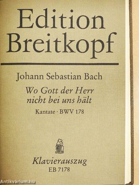 Kantate BWV 170-179.