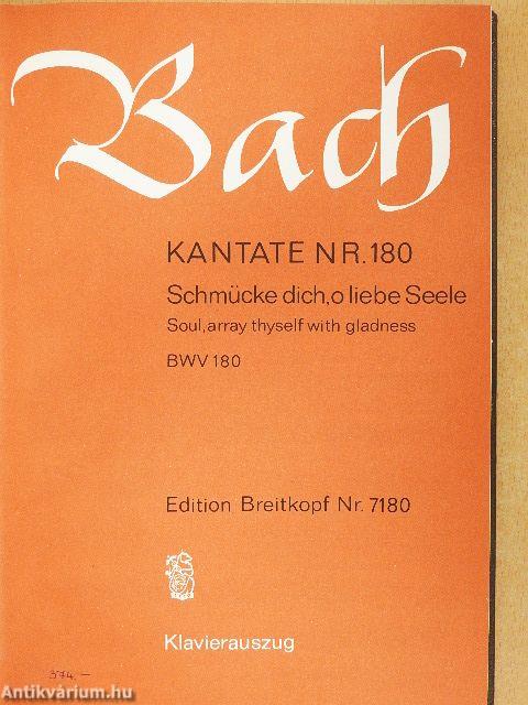 Kantate BWV 180-188.