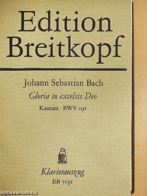 Kantate BWV 190-199.