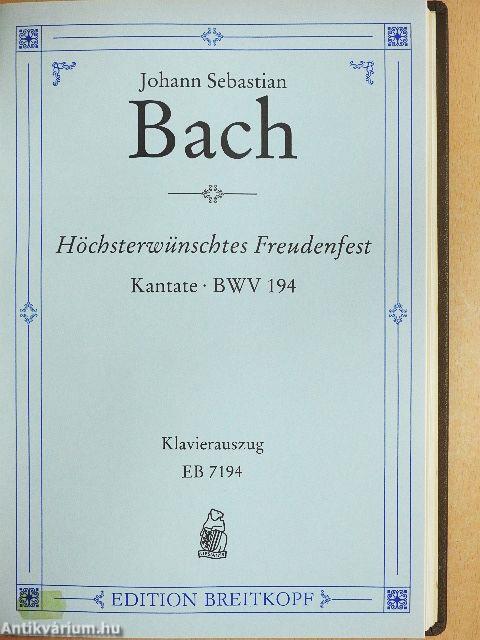 Kantate BWV 190-199.
