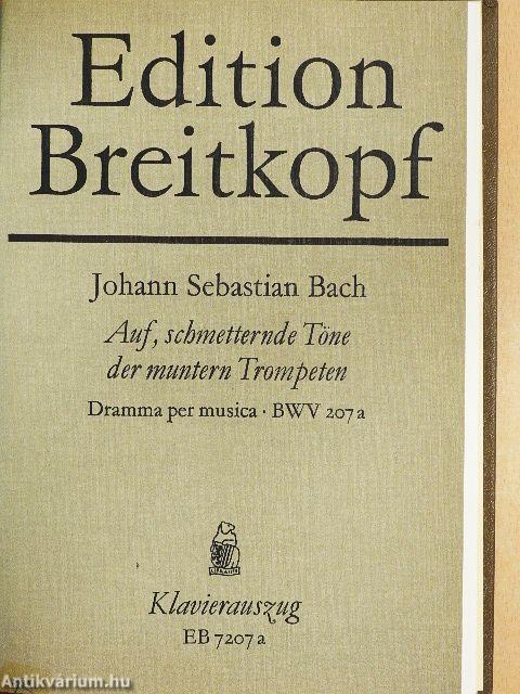 Kantate BWV 201-207a