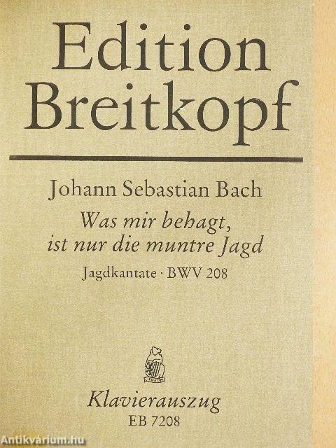 Kantate BWV 208-214.