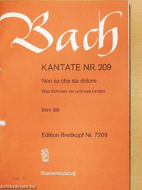 Kantate BWV 208-214.