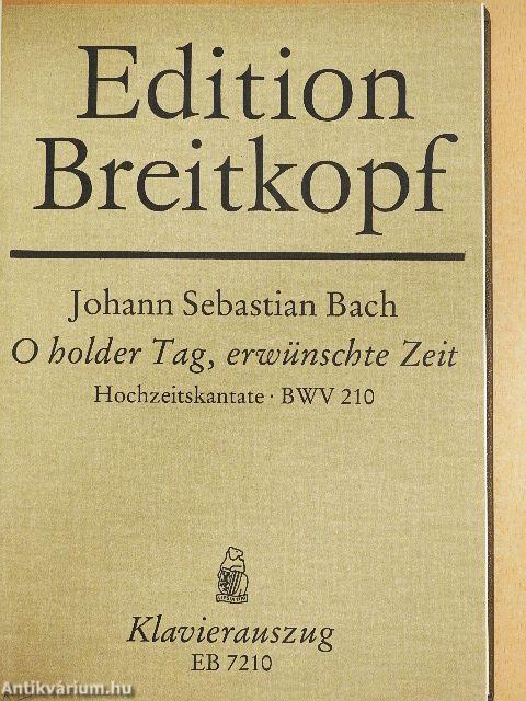 Kantate BWV 208-214.