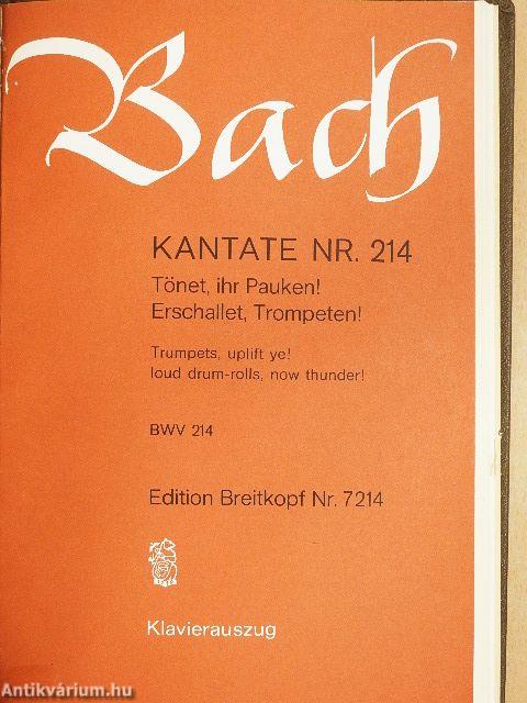Kantate BWV 208-214.