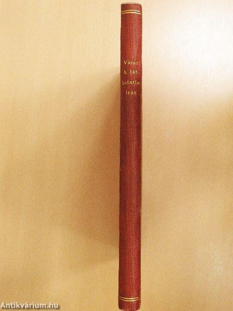 A láthatatlan irás