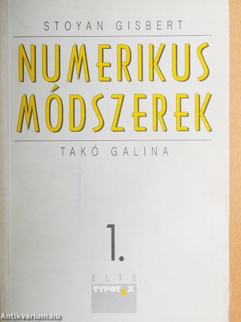 Numerikus módszerek I.