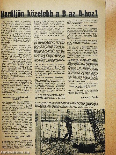 Labdarúgás 1970. (nem teljes évfolyam)