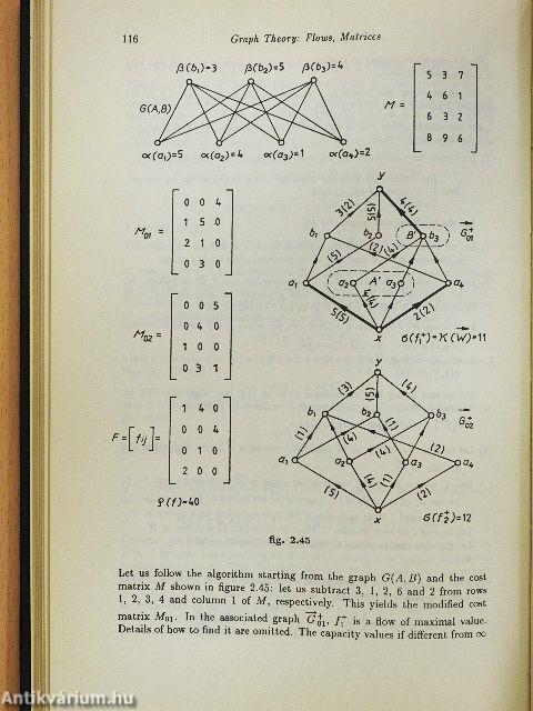 Graph Theory: Flows, Matrices