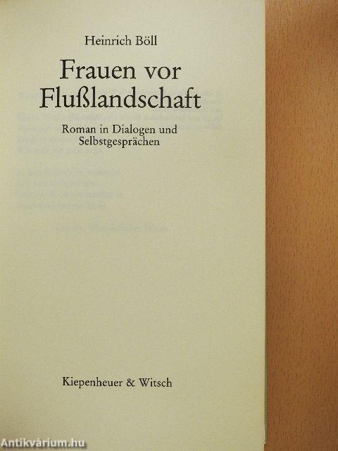 Frauen vor Flußlandschaft