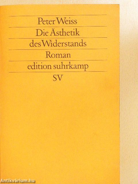 Die Ästhetik des Widerstands