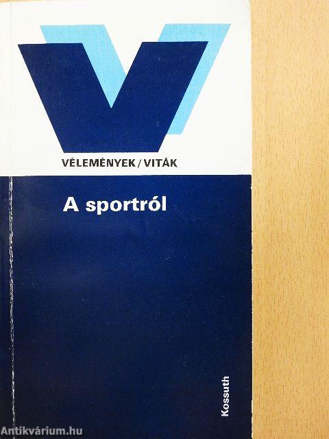 A sportról