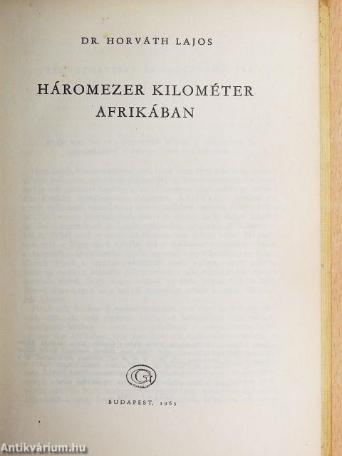 Háromezer kilométer Afrikában