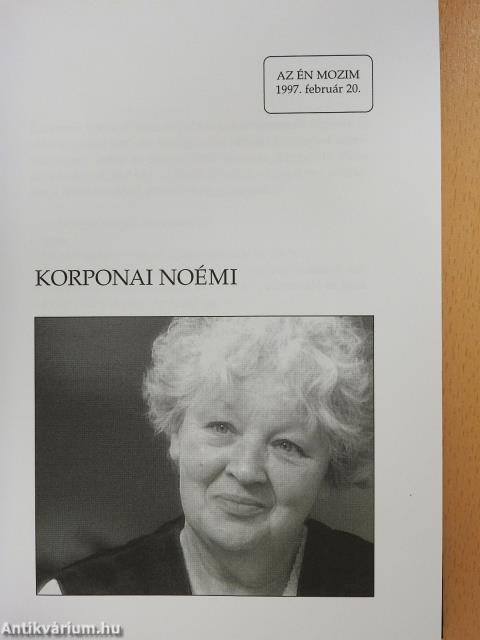 Az én mozim (dedikált példány)