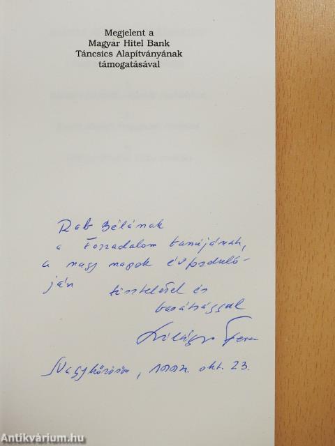 Világ csodája (dedikált példány)