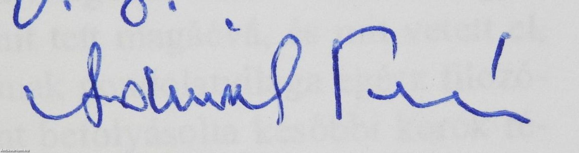 Rétorika (dedikált példány)