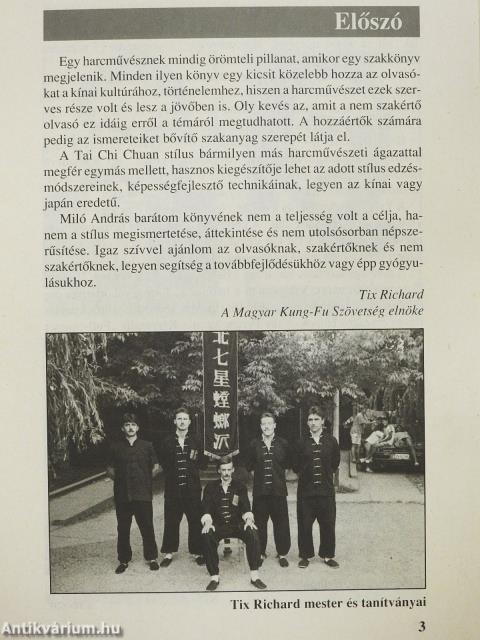 Tai-Qi Boxing (dedikált példány)
