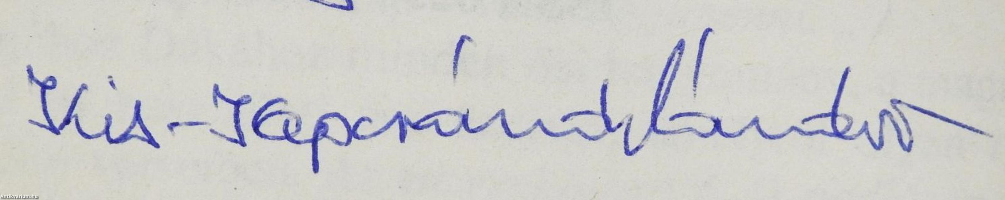 A két "diák" (dedikált példány)