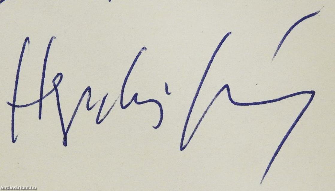Az írnok és a fáraó (dedikált példány)