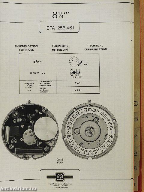 Catalogue Ebauches SA