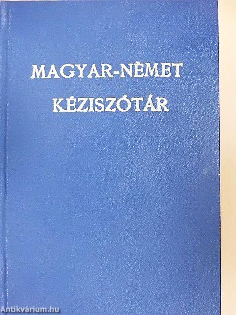 Magyar-német kéziszótár