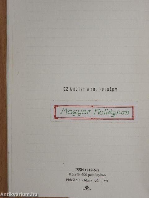 Ivói kalendárium 1996.