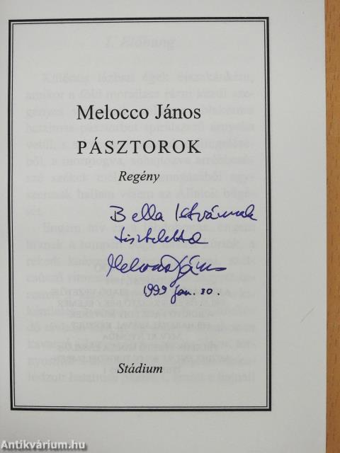 Pásztorok (dedikált példány)