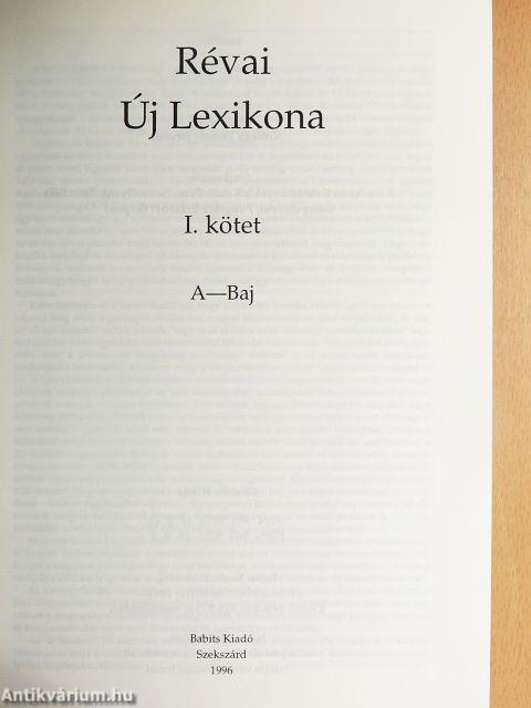 Révai új lexikona 1-19.