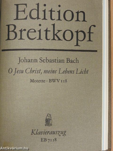 Kantate BWV 110-119.