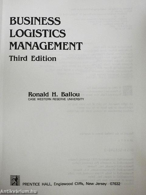 Business Logistics Management