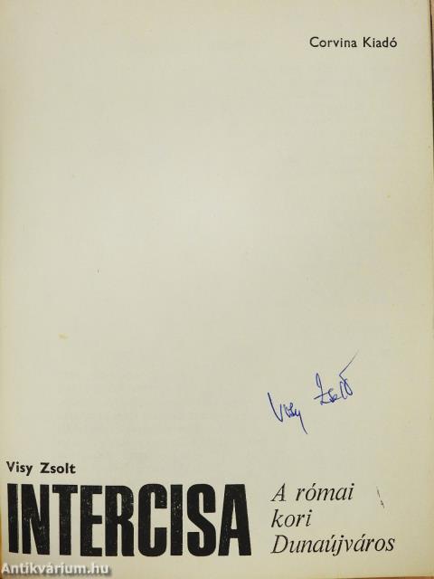 Intercisa (aláírt példány)
