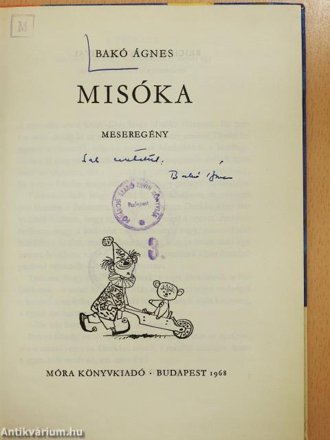 Misóka (dedikált példány)