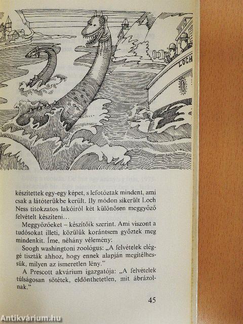 Furcsaságok szárazon és vízen