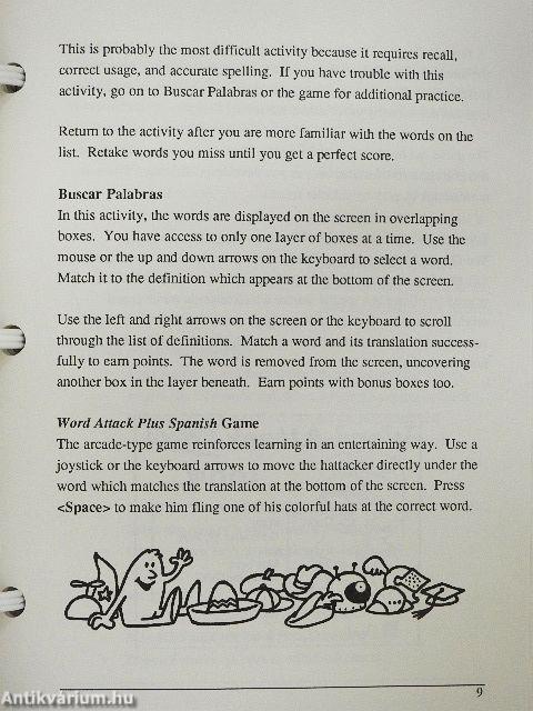 Word Attack Plus! - Spanish - Floppy-val