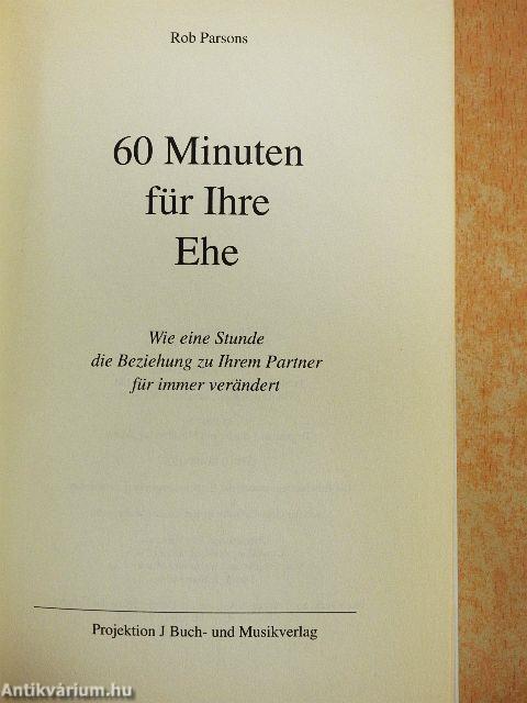 60 Minuten für Ihre Ehe