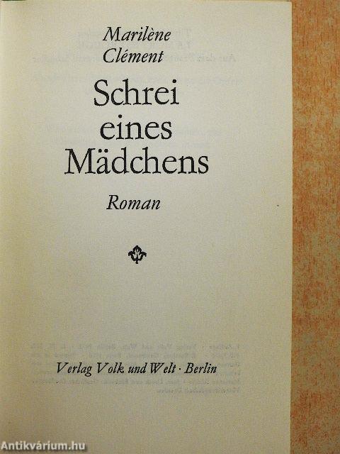 Schrei eines Mädchens