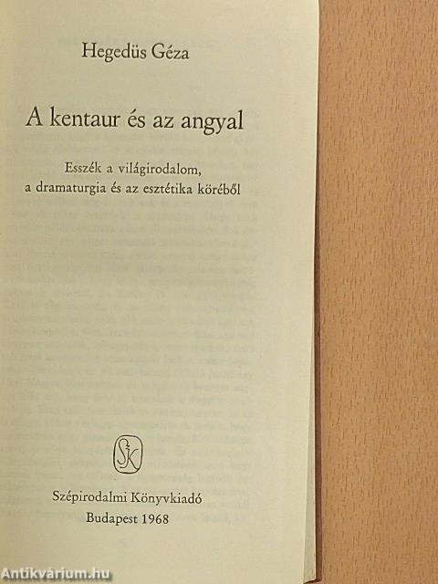 A kentaur és az angyal
