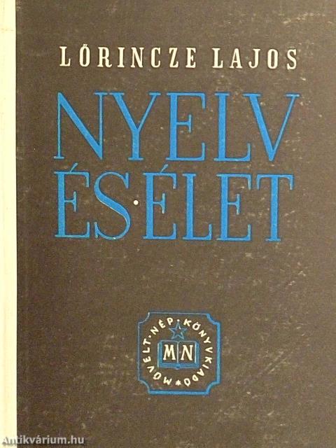 Nyelv és élet