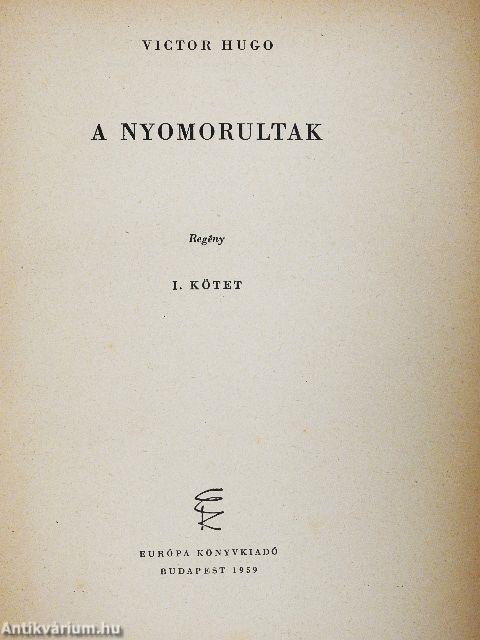 A nyomorultak I-II.