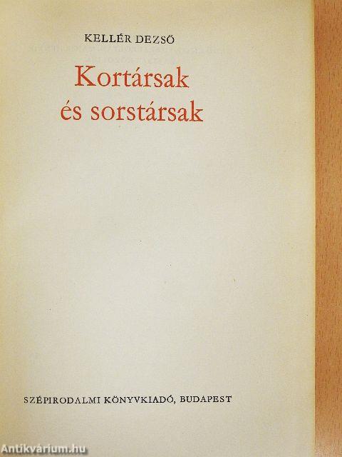 Kortársak és sorstársak