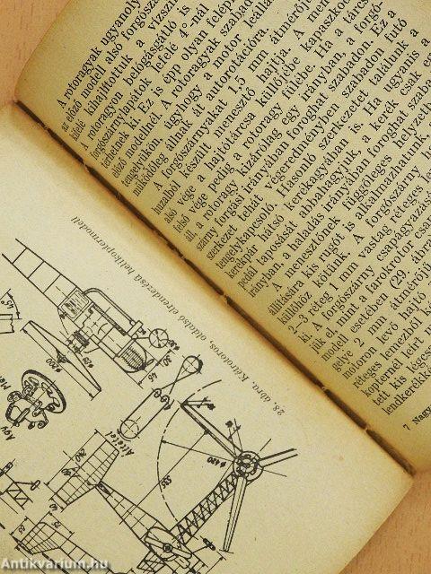 Helikoptermodellek tervezése és építése