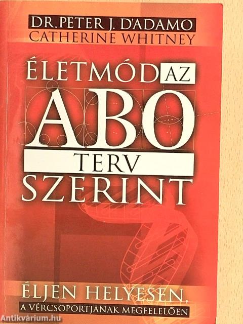 Életmód az AB0 terv szerint