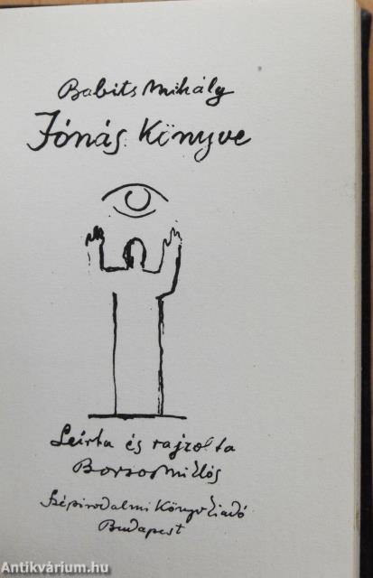 Jónás könyve (minikönyv)