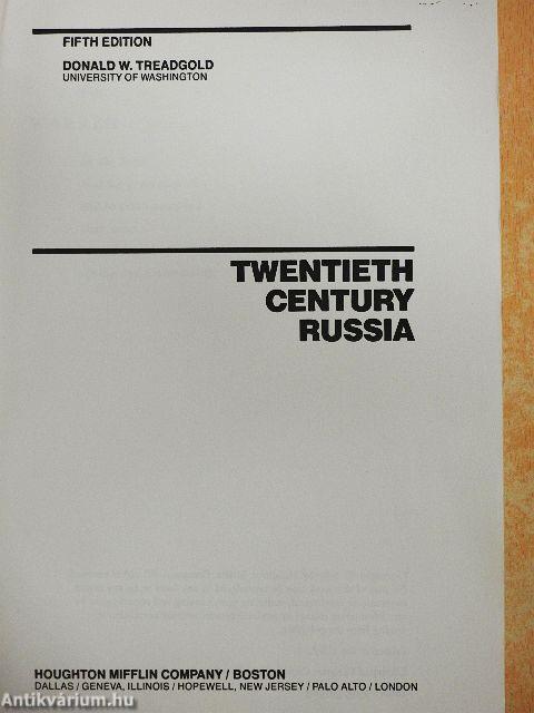 Twentieth Century Russia