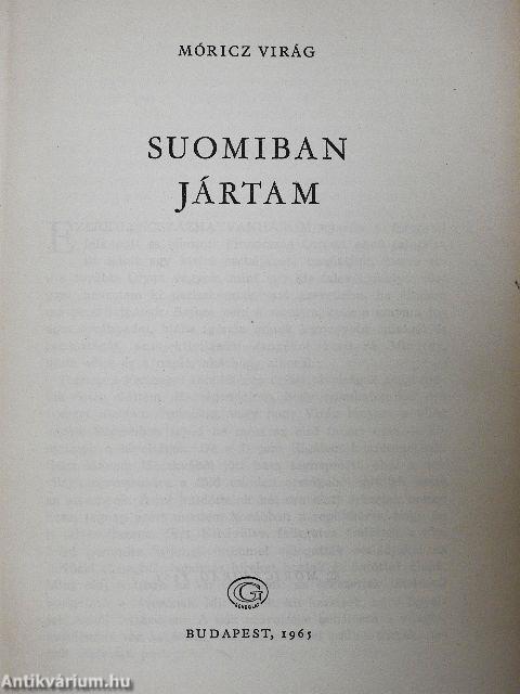 Suomiban jártam