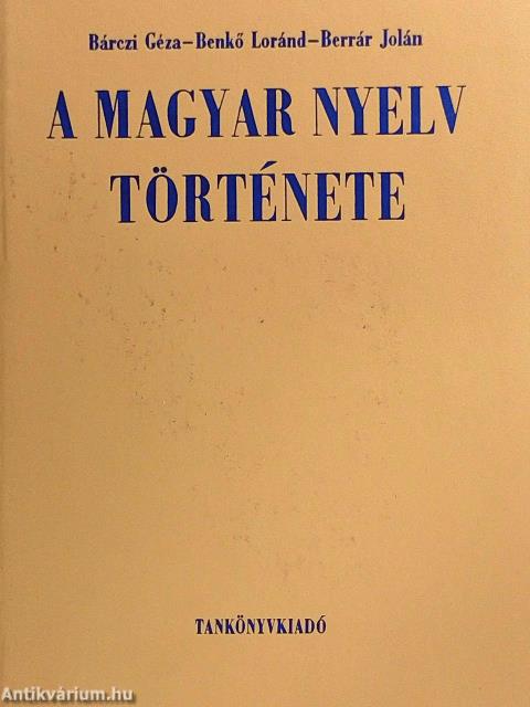 A magyar nyelv története