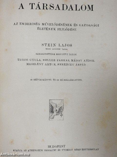 A társadalom